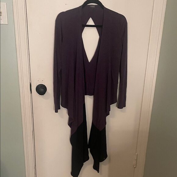Karma Deep Purple Women's Cardigan - Picture 1 of 5